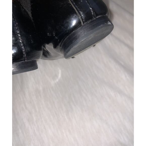 Tory Burch Caroline Black Patent Women’s Black Leather Ballet Flats Size 5 - Picture 4 of 4